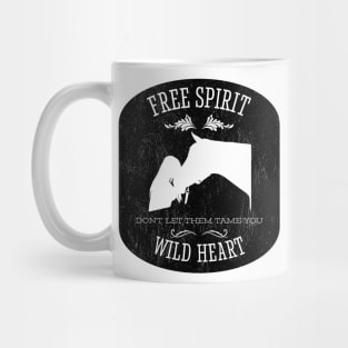 Free spirit - Wild heart Mug